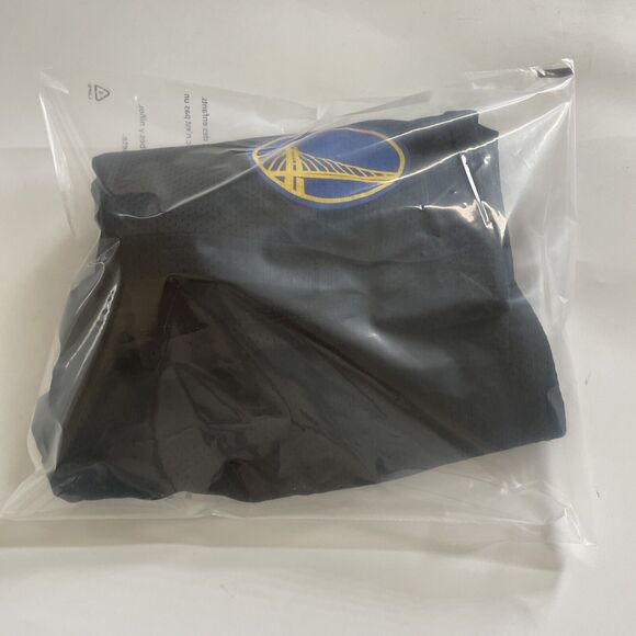 Golden State Warriors Basketball Shorts Large NBA Big "W" Graphic Logo Retro Y2K - Picture 9 of 9